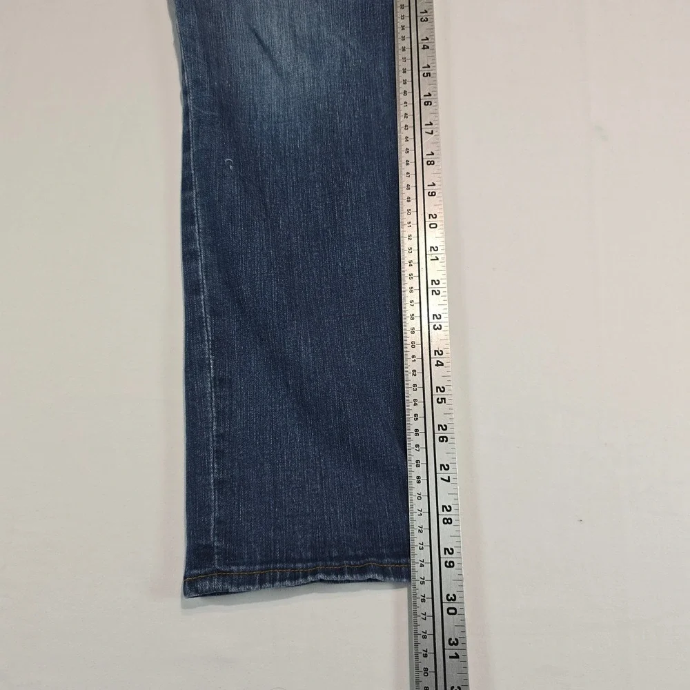 Kut from the Kloth Diana Skinny Jeans Medium Wash Blue Denim Womens 8 KP9065MA2